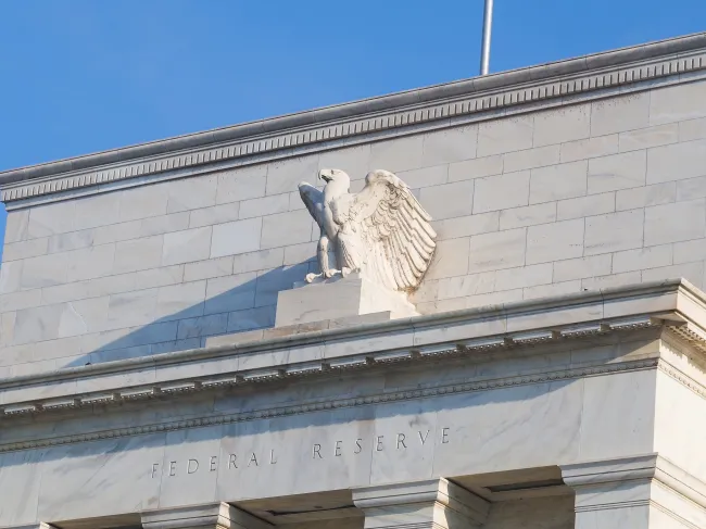 federal reserve eagle facade